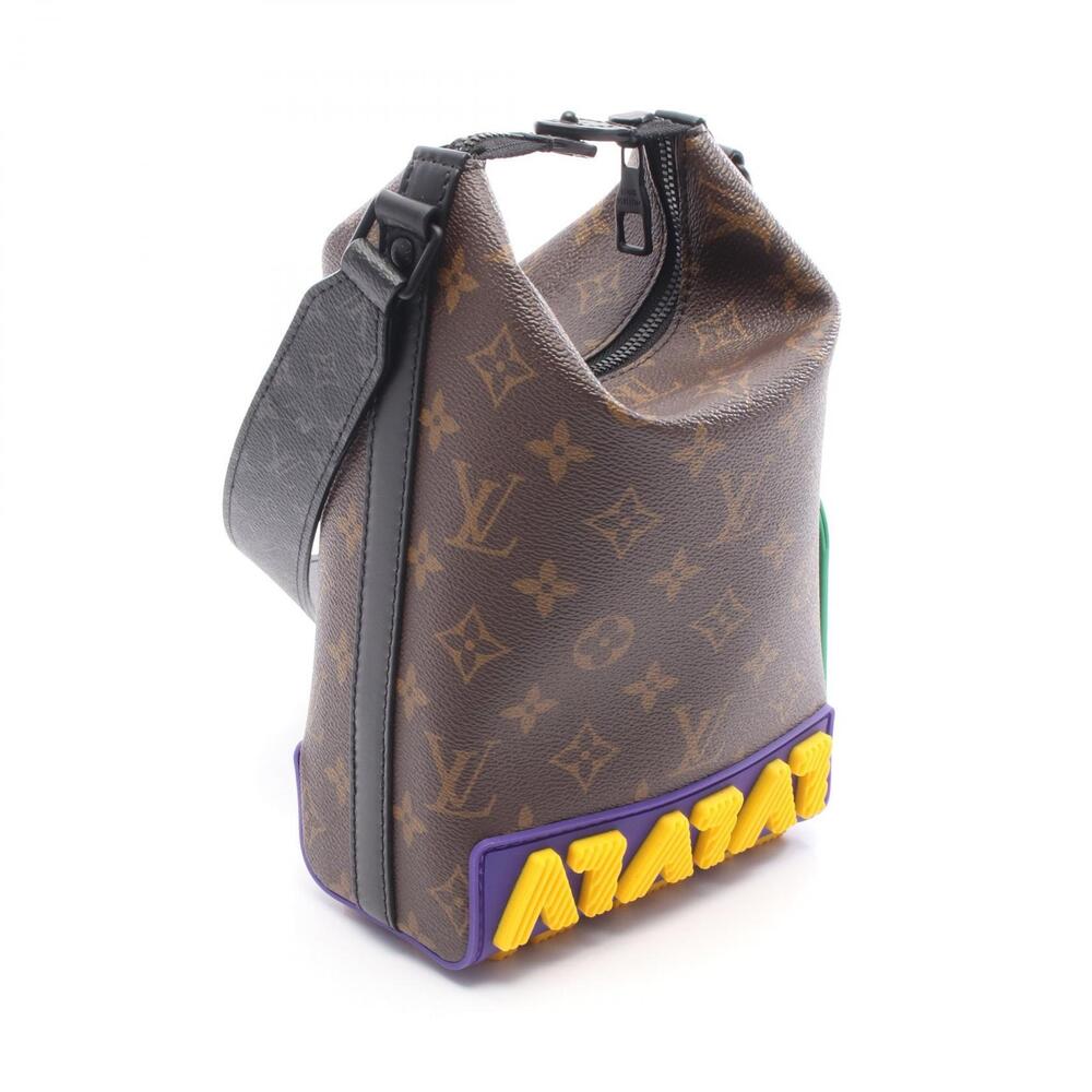 Louis Vuitton Multicolor Bag LV leather canvas Cruiser Messenger Brown